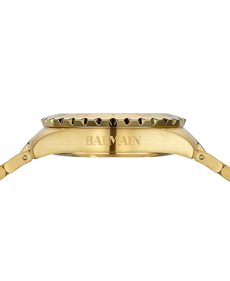Balmain Women's Swiss Ophrys Gold Pvd Stainless Steel Bracelet Watch 35mm