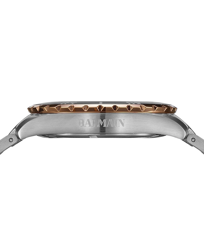 Balmain Men's Swiss Ophrys Two-Tone Stainless Steel Bracelet Watch 43mm