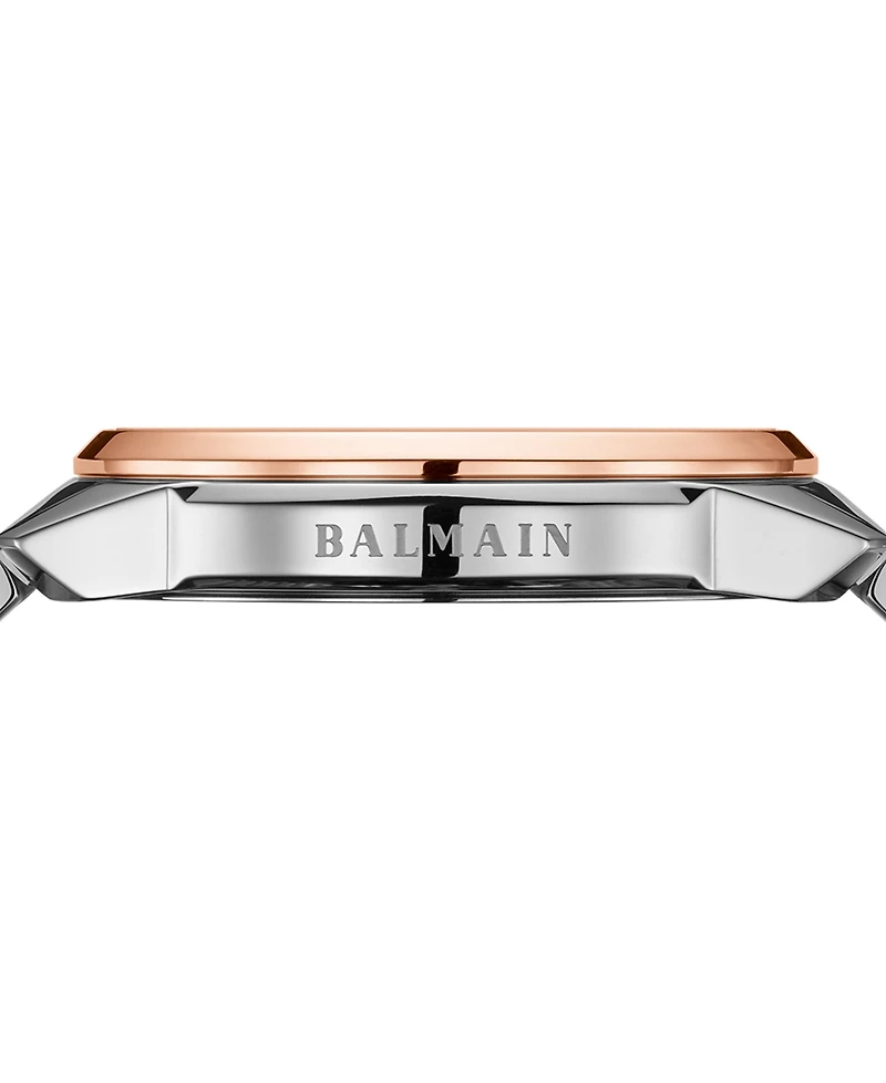 Balmain Men's Swiss Chronograph Madrigal Two-Tone Stainless Steel Bracelet Watch 42mm