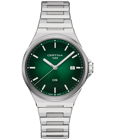 Certina Men's Swiss Ds-7 Stainless Steel Bracelet Watch 39mm