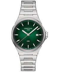 Certina Men's Swiss Ds-7 Stainless Steel Bracelet Watch 39mm