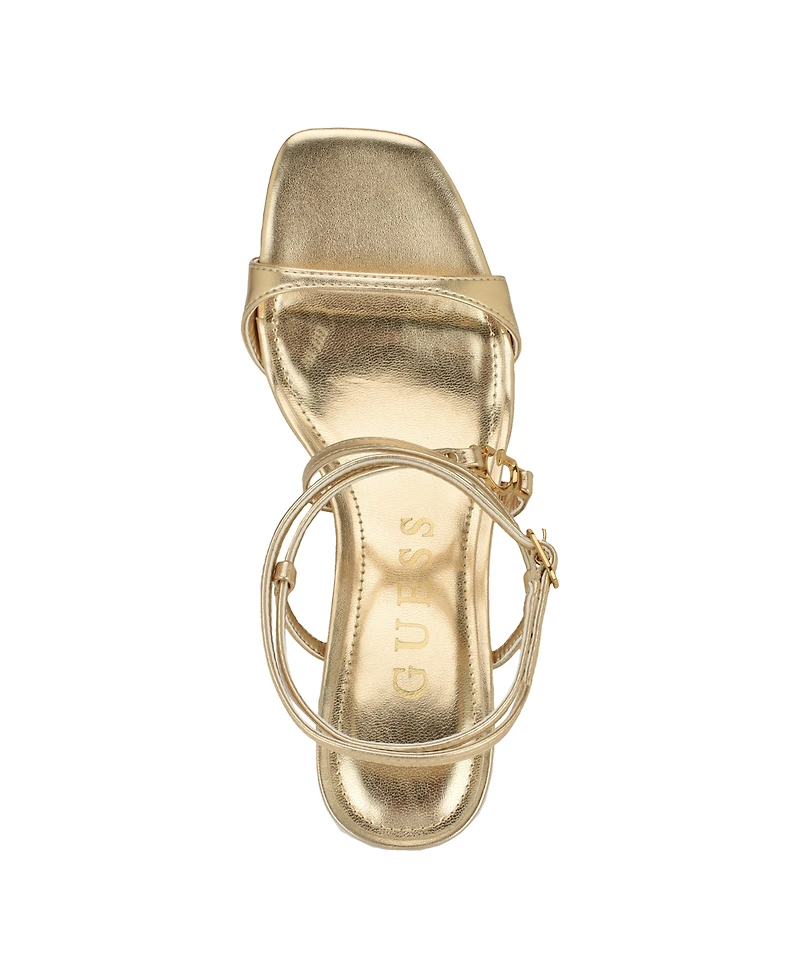 Guess Women's Galeon Strappy Block Heel Sandals