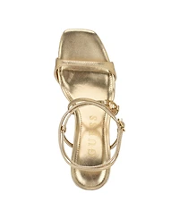 Guess Women's Galeon Strappy Block Heel Sandals