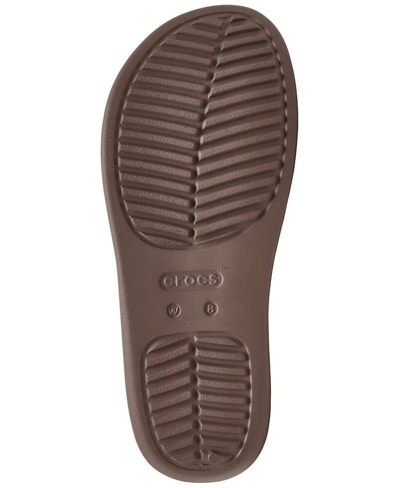 Crocs Women's Getaway Platform Toe Loop Casual Sandals from Finish Line