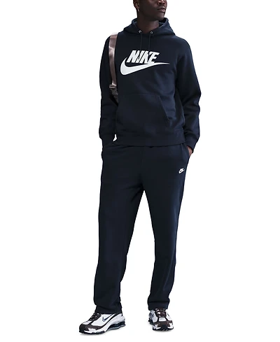 Nike Men's Club Fleece Standard-Fit Logo-Print Hoodie