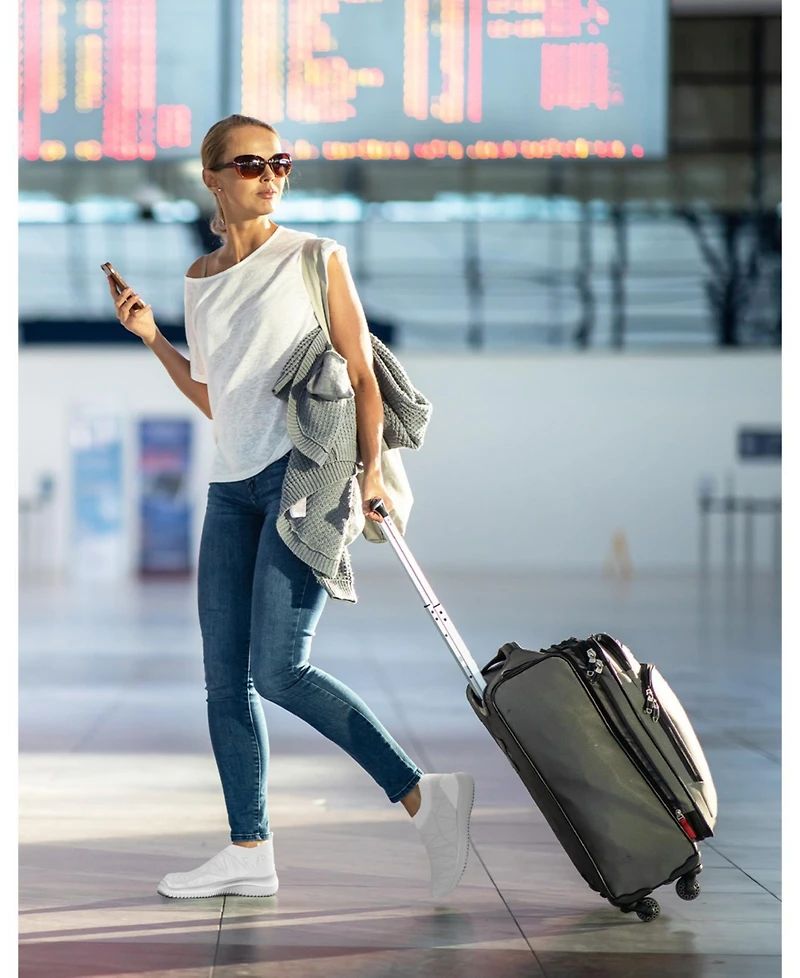 Mio Marino's Women's Casual Slip On Sneakers with Breathable Mesh