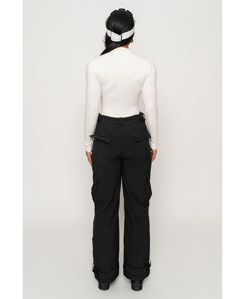 Jluxlabel Women's Turtleneck Long Sleeve Top