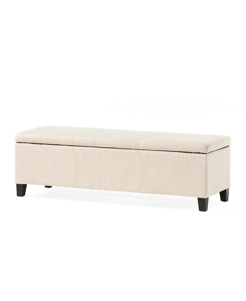 Streamdale Contemporary Storage Ottoman with Upholstered Comfort