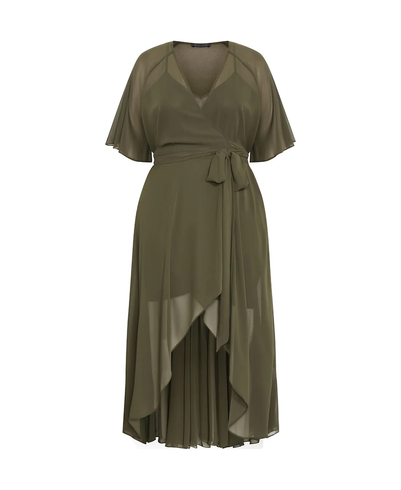 City Chic Plus Lovers Lane Dress