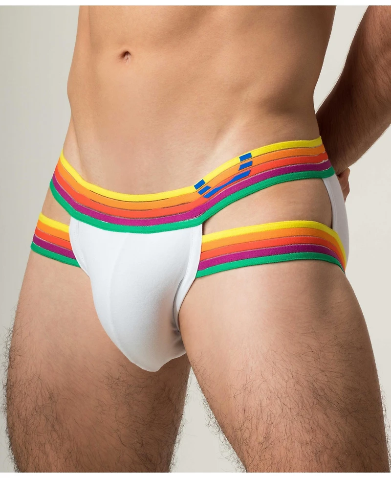 Rounderbum Men's Rainbow Rush Holster Brief