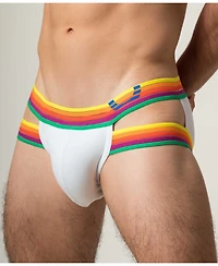 Rounderbum Men's Rainbow Rush Holster Brief