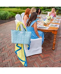 Evelyn & Kate Patterned Quilted Tote Bag