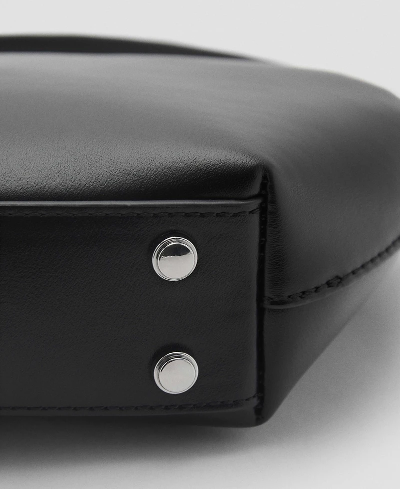 Mango Women's Oval Shoulder Bag