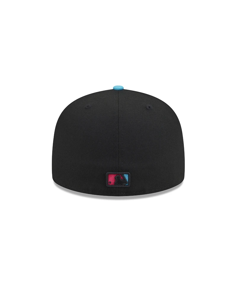 New Era Men's Black Miami Marlins 2025 City Connect 59FIFTY Hat