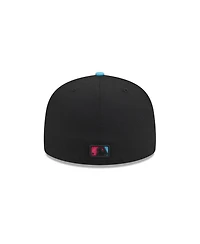 New Era Men's Black Miami Marlins 2025 City Connect 59FIFTY Hat