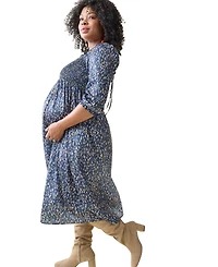 Ingrid + Isabel Maternity Breeze Midi Dress