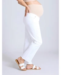 Women's Secret Fit Over the Belly Slim Straight Leg Jeans - Motherhood Maternity