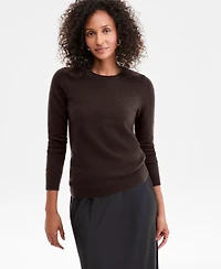 Charter Club Women's Long-Sleeve 100% Cashmere Crewneck Sweater, Macy's Exclusive