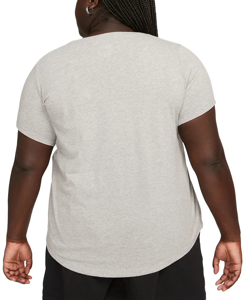 Nike Plus Active Sportswear Essentials Short-Sleeve Logo T-Shirt