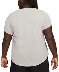 Nike Plus Active Sportswear Essentials Short-Sleeve Logo T-Shirt