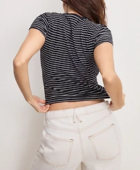 Good American Women's Super Stretch Baby T-Shirt