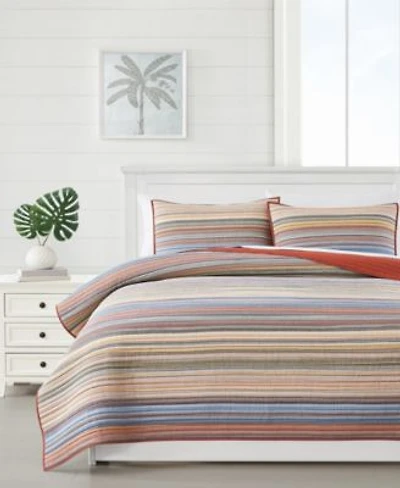 Oceanfront Resort Naples Yarn Dye Stripe Quilt Sets