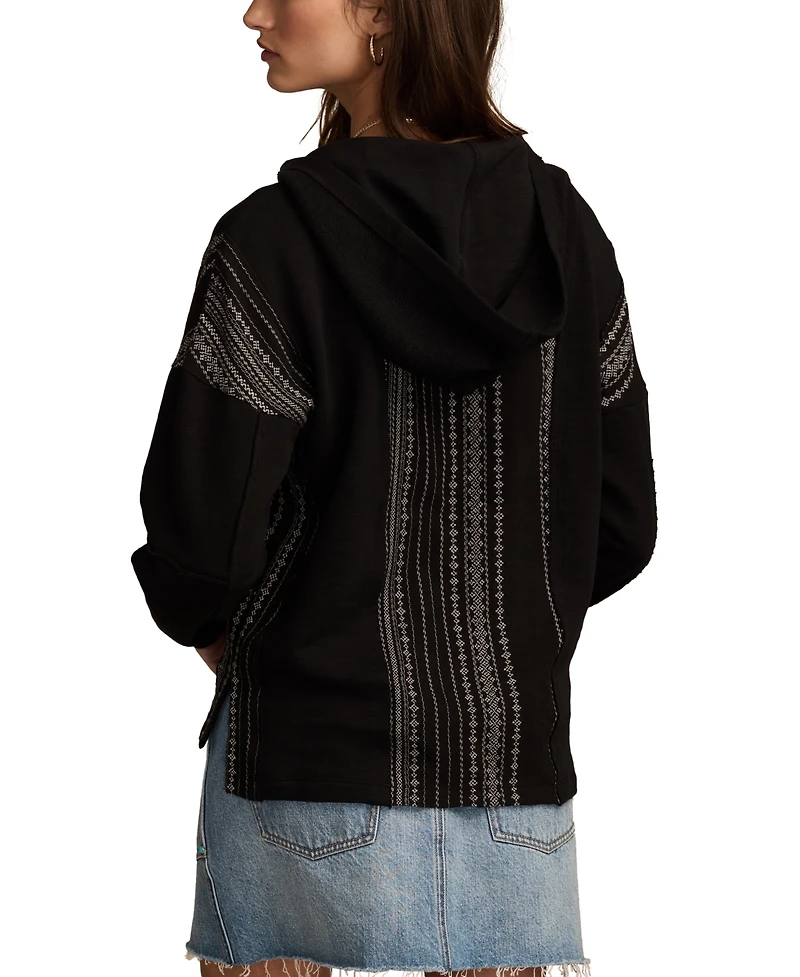 Lucky Brand Novelty Baja Hoodie