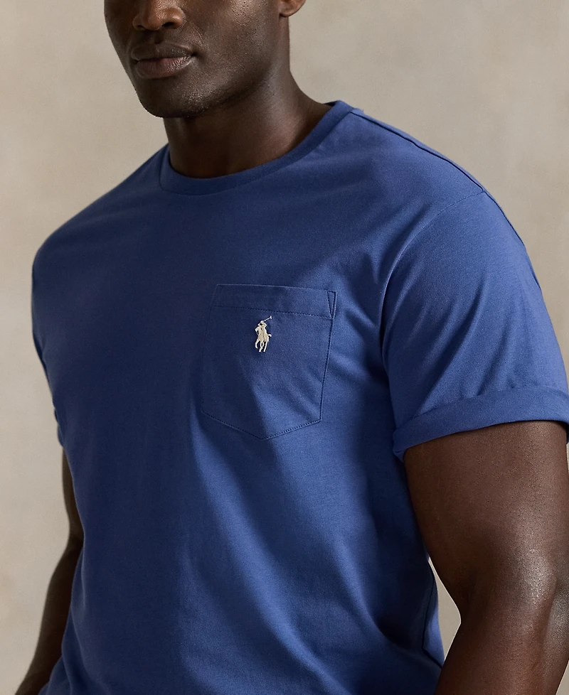 Polo Ralph Lauren Men's Big & Tall Pocket Jersey T-Shirt