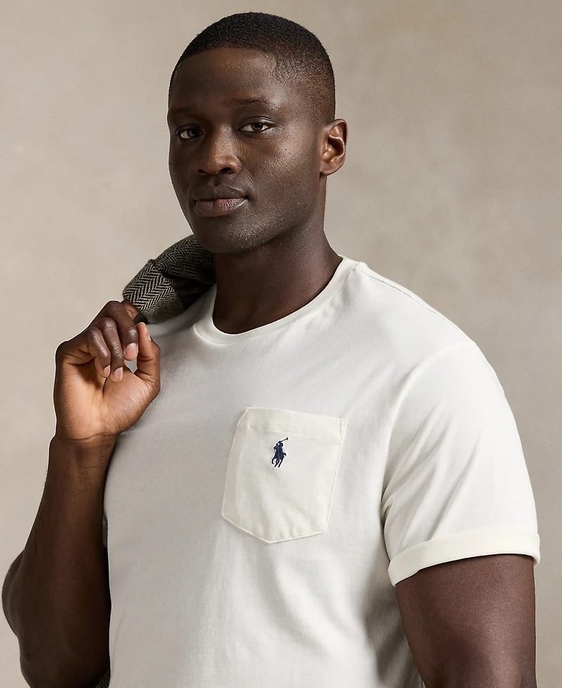Polo Ralph Lauren Men's Big & Tall Pocket Jersey T-Shirt