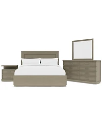 Cascade 3-Pc. Bedroom Set (Queen Bed, Dresser & Nightstand)