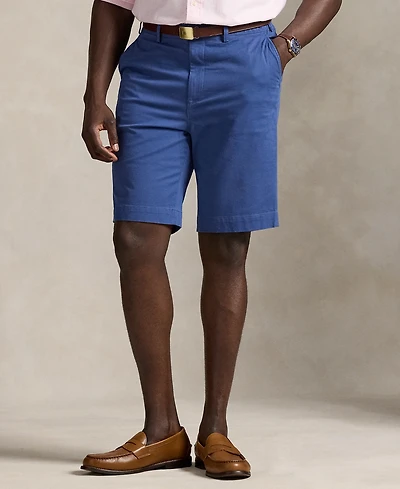 Polo Ralph Lauren Men's Big & Tall Stretch Classic-Fit Chino Shorts