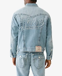 True Religion Men's Oversized Super Denim Jacket