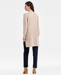 Charter Club Women's 100% Cashmere Split-Hem Long Cardigan, Macy's Exclusive