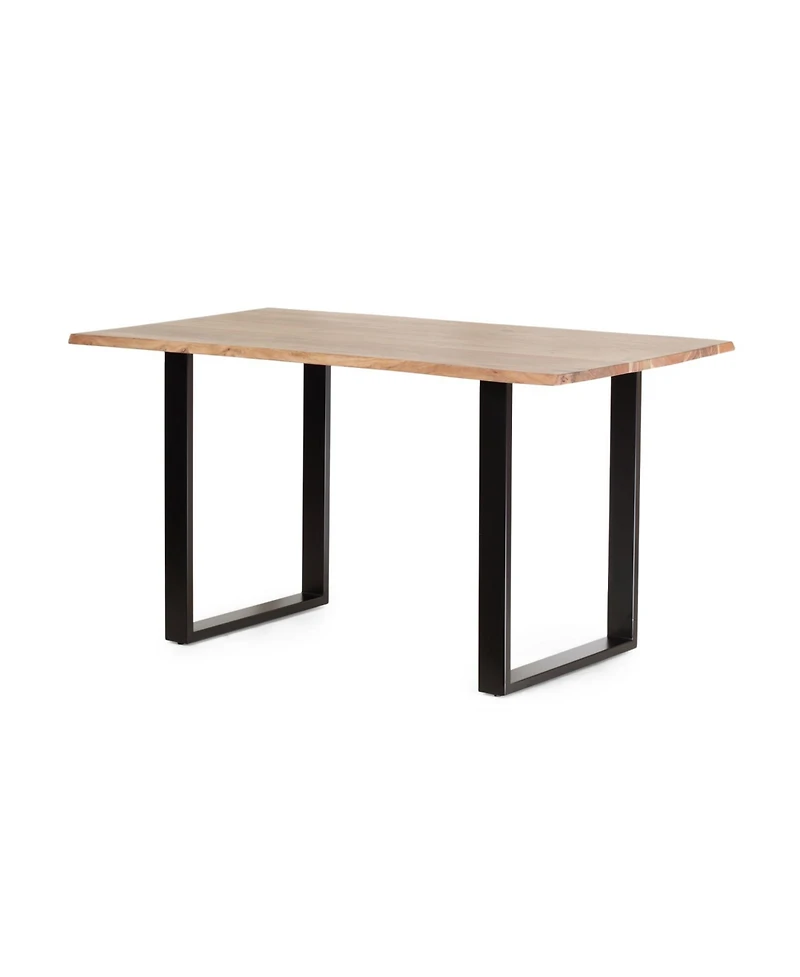 Streamdale 5-Pc Dining Set Upholstered Chairs & Wood Table