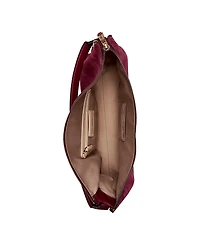 Karl Lagerfeld Paris Valerie Suede Hobo