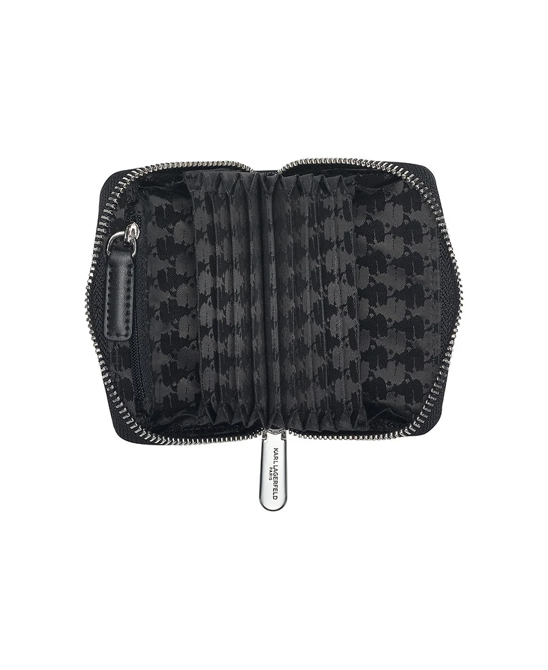 Karl Lagerfeld Paris Zip Around Wallet