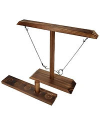 Pacific Shore Games 2 Player Wooden Ring Toss Game