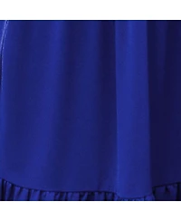 Cupshe Women's Romantic Stroll Blue Maxi Beach Dress