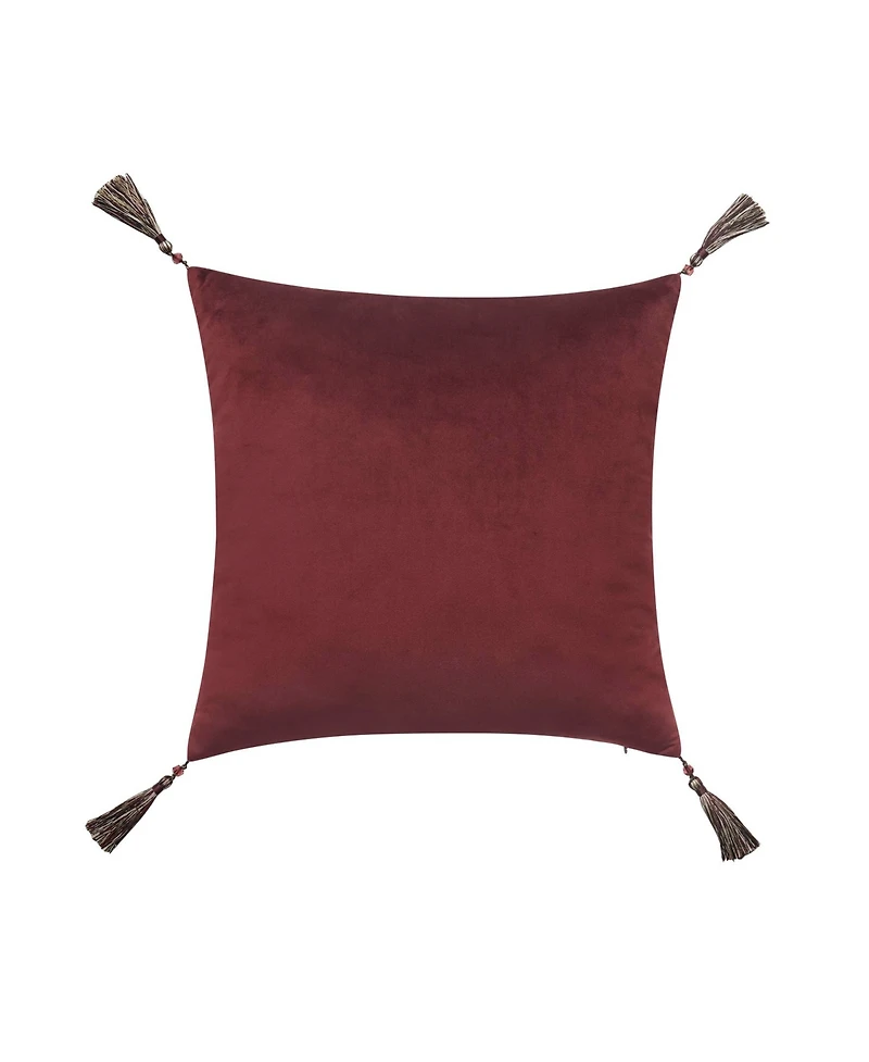 J Queen New York Calistoga Embellished Decorative Pillow, 18" x 18"
