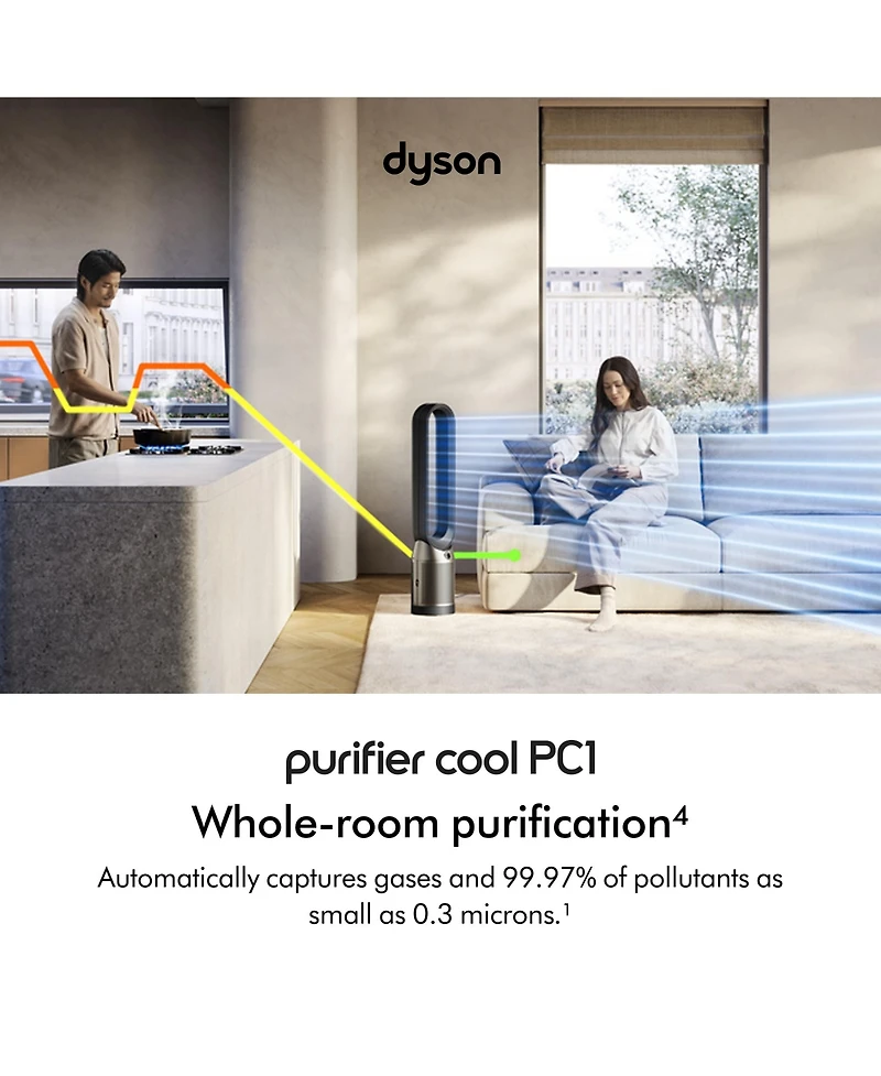 Dyson Purifier Cool PC1 | Black/Nickel