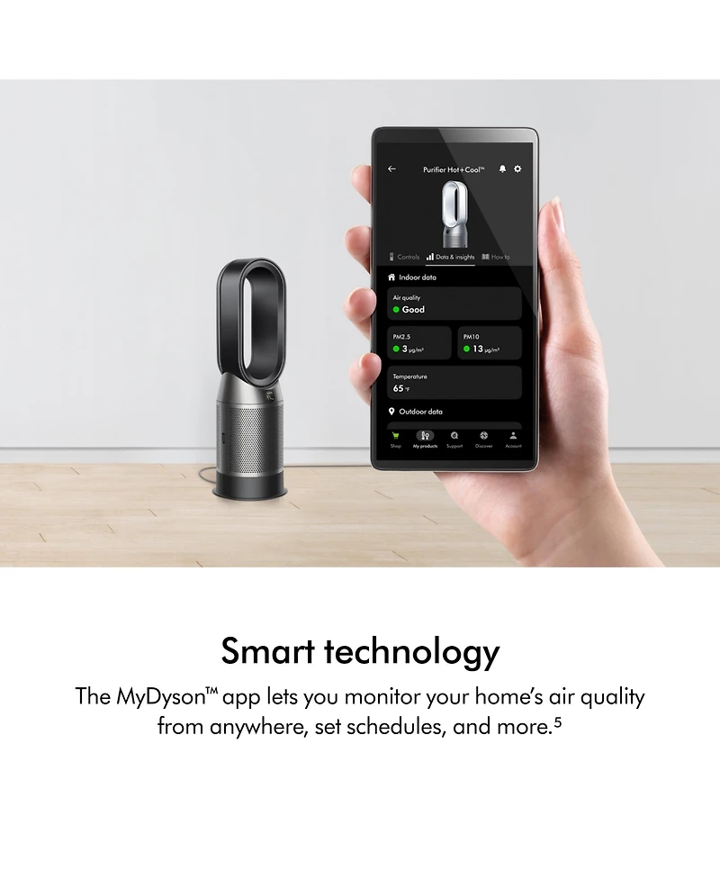 Dyson Purifier Hot+Cool HP1 | White/Silver