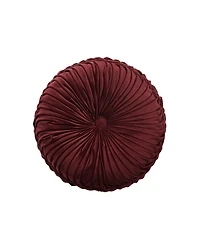 J Queen New York Calistoga Tufted Decorative Pillow, 15" Round