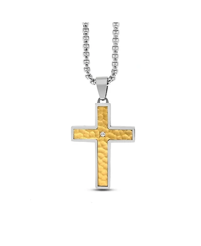 Anna Zuckerman Thorren Cross Necklace