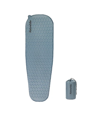 Naturehike Ultralight Self Inflating Insulated Sleeping Pad with Foam, Lightweight Rectangular Sleeping Mat for Camping Backpacking Hiking Traveling