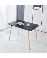 Streamdale Mid-Century Dining Set (5-Piece)