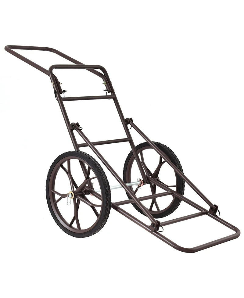 Larger Capacity Folding Deer Game Cart