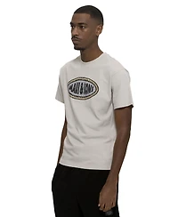 Maui and Sons Men's Madras Patch Short Sleeve T-shirt