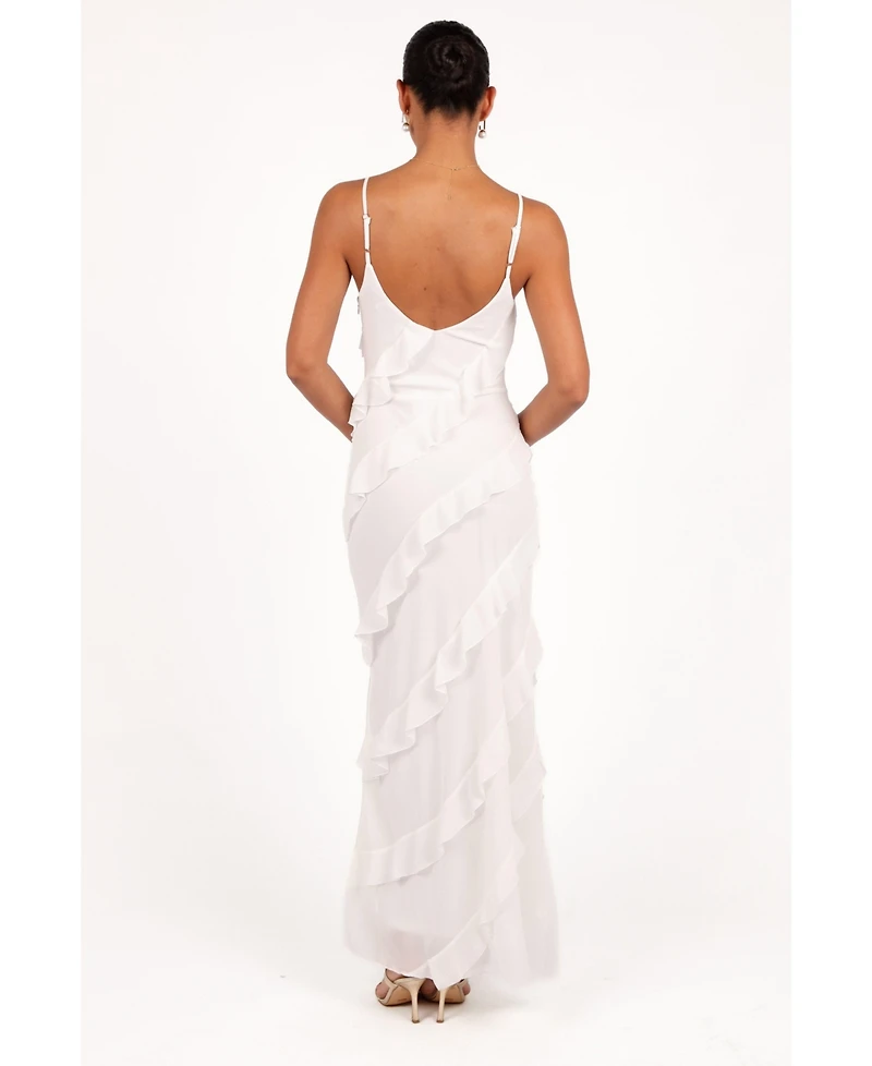 Petal and Pup Women's Ciao Ruffles Maxi Dress