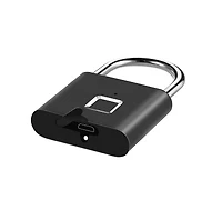 Fingerprint Luggage Lock - Black