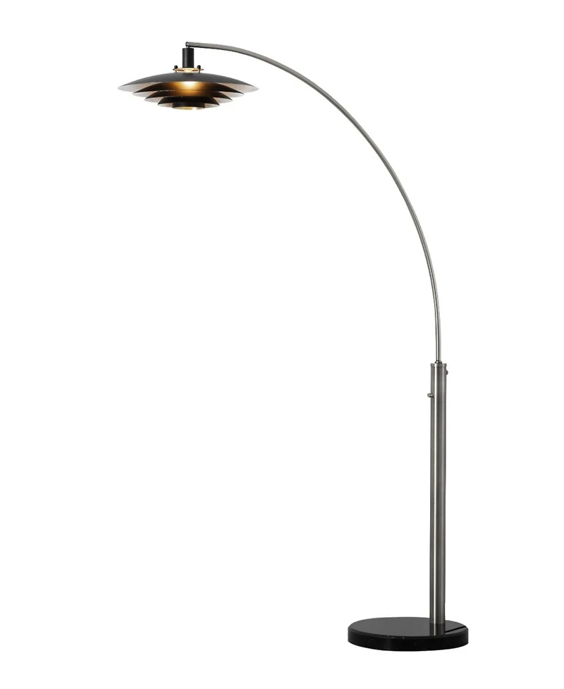 Nova of California 83" Metal Rancho Mirage 1 Light Arc Floor Lamp